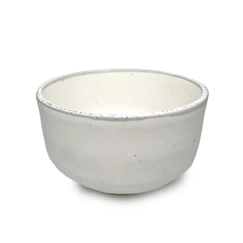 Matcha dubenėlis Chawan baltas keramika