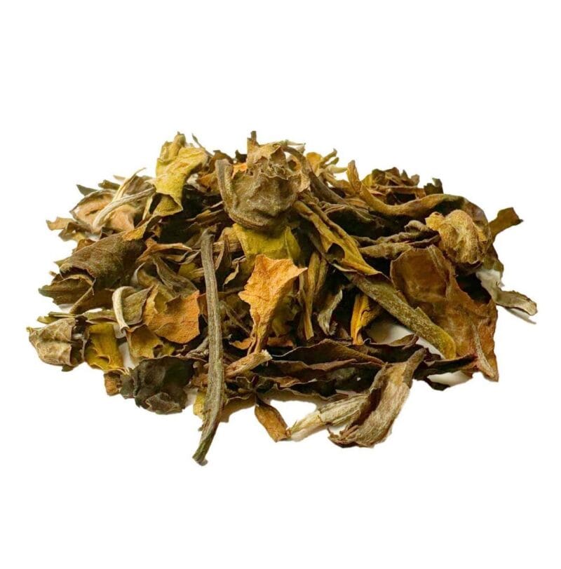 Premium baltoji arbata Pai Mu Tan iš ekologiško Vietnamo ūkio