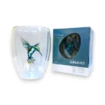 Mėlynas termo puodelis Hummi su dėžute