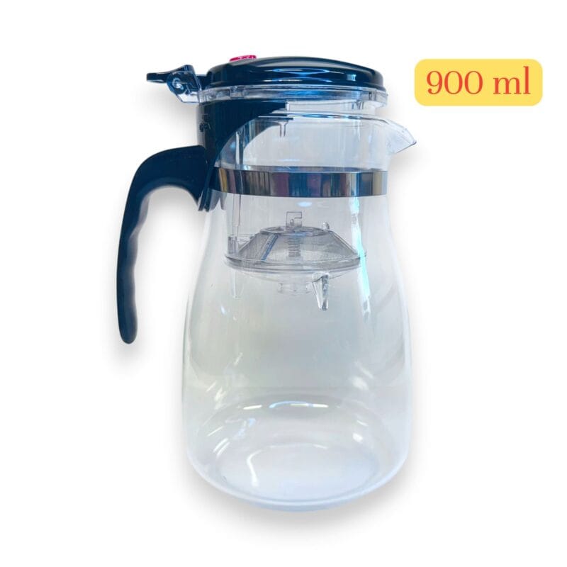 Arbatinukas su mygtuku 900 ml