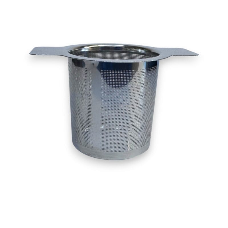 Arbatos sietelis iš viršaus - smulkus lazerinis tinklelis