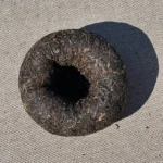 TS-B1120700-03 Brandinto Sheng Puer arbatos lapeliai - presuota Tuocha forma apačia