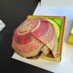 TS-B1120700-07 Autentiška vintažinė Xia Guan pakuotė prieš restauraciją