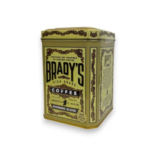 Rytinė kava Brady's Morning Blend 227g prabangioje auksinėje skardinėje