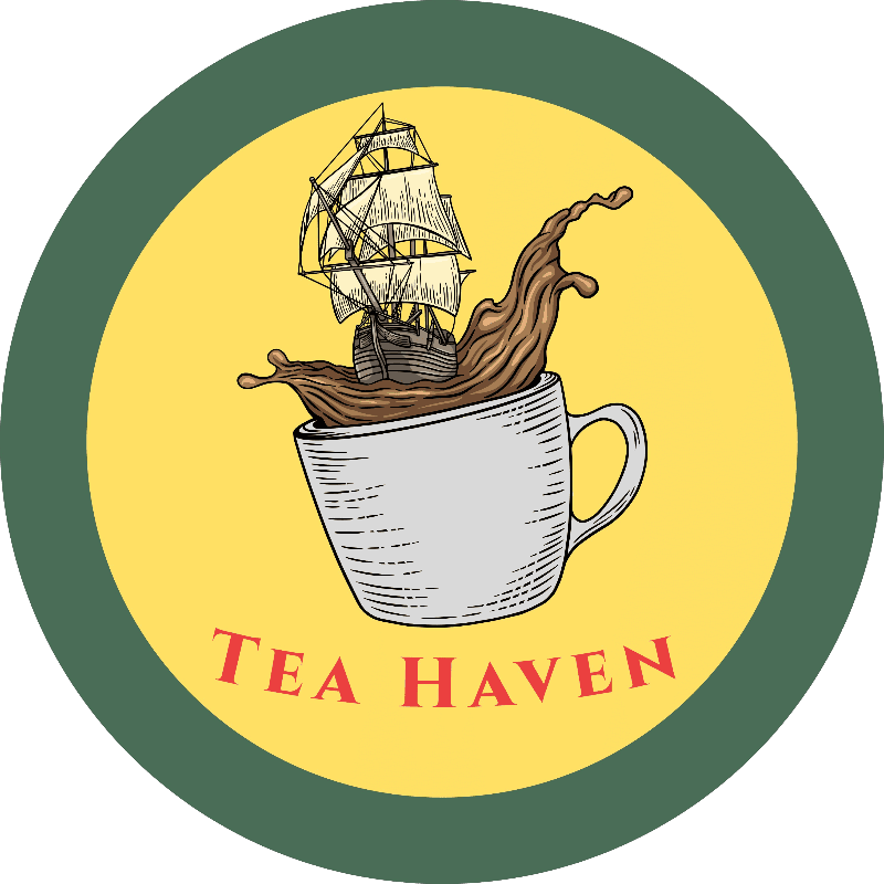 Tea Haven logotipas – aukščiausios kokybės arbata
