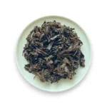 Da-Hong-Pao-isplike-lapeliai Išplikyti Da Hong Pao arbatos lapeliai (arbatos dugnas) po Gongfu ceremonijos