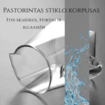 Karščiui atsparus stiklinis Gongdaobei indas arbatos ceremonijai